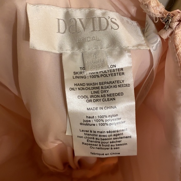 David’s bridal braids maid dress - Picture 4 of 4